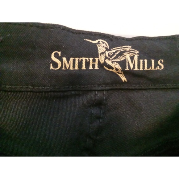 Smith Mills Women Black Stretch Skinny Denim‎ Pants Size 28x30 - Picture 4 of 6